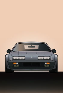 Modern Euro Icons Series Renault Alpine A310 GT von monkeycrisisonmars