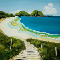 Matapouri Beach by Guy Harkness