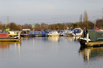 Various Boats at Barton Marina by Rod Johnson