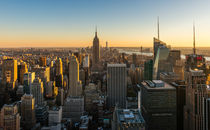 New York Cityscape at Dusk by Russell Bevan Photography