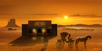 Der Wild West Saloon von Monika Juengling