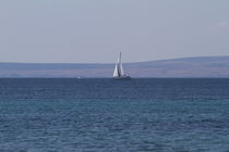 Segeln vor der Insel Cres  von Steffen Krahl