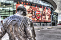 Thierry Henry Statue Emirates Stadium von David Pyatt