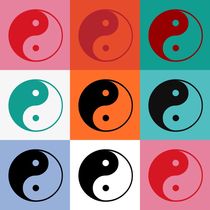 Yin Yang Popart by Gabi Siebenhühner