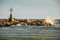 Faro verde von Azzurra Di Pietro