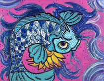 Sparkling Koi von Laura Barbosa