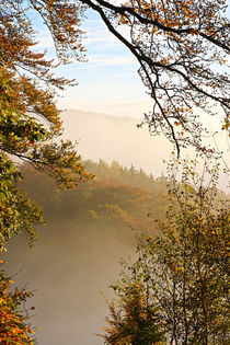 Herbstlandschaft im schönen Rahmen by Bernhard Kaiser