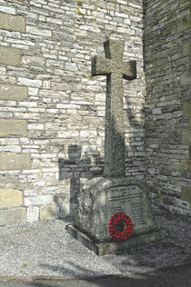 WW1 Memorial, Ashford-in-the-Water by Rod Johnson