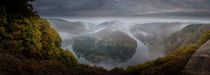 Foggy Saarschleife by consen