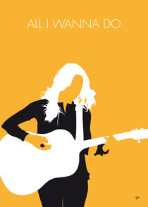 No074 MY Sheryl Crow Minimal Music poster von chungkong