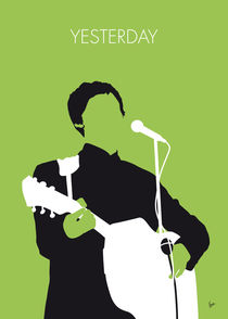 No076 MY PAUL MCCARTNEY Minimal Music poster by chungkong