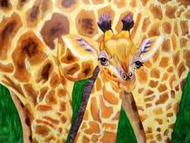 Giraffenbaby von Monika Beirer