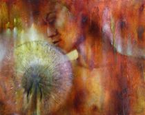 Nora mit Pusteblume by Annette Schmucker