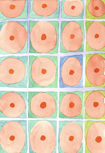 Simple Pink Circles Pattern  by Heidi  Capitaine