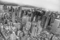 Manhattan New York black and white by wamdesign