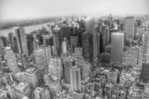 Manhattan New York black and white by wamdesign