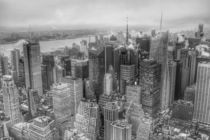 Manhattan New York black and white by wamdesign