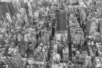 Manhattan New York black and white by wamdesign