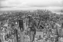 Manhattan New York black and white by wamdesign