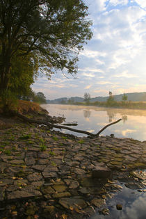 Morgens am Ruhrufer by Bernhard Kaiser