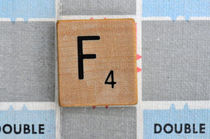 Scrabble F von Jane Glennie