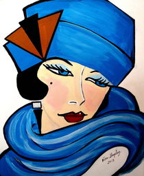 1920'S FLAPPER GIRL     CATHY by Nora Shepley