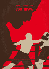 No723 My Southpaw minimal movie poster von chungkong