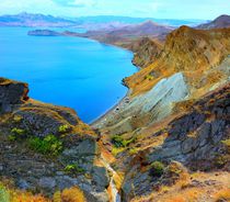 View of the Bay Quiet (Tihaya), Crimea von Yuri Hope