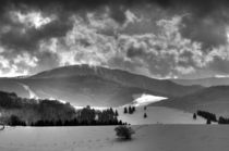 Der Feldberg in der Abenddämmerung - Schwarzwald von Ingo Laue