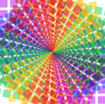 Colorful mosaic pattern background  von Shawlin I