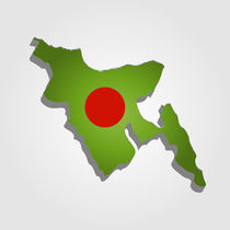 Map of Bangladesh  by Shawlin I