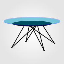 Modern glass coffee table  von Shawlin I