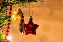 Stern am Weihnachtsbaum von mnfotografie