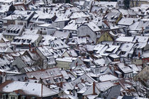 snow covered roofs by alphashooter
