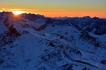 Sonnenuntergang Schilthorn 1 by Bettina Schnittert