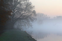 Nebel am Ruhrufer by Bernhard Kaiser