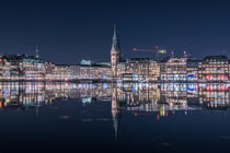 Binnen Alster Hamburg by Michael  Beith