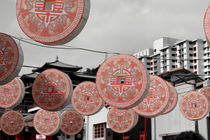 Street decoration in Chinatown Singapore by stephiii