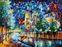 River of Paris von Adriano Cuencas Art