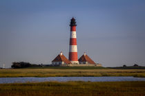 Leuchtturm Westerhever und Priel by Britta Hilpert