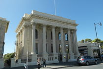 Historical Building of the  Bank of new South Wales in Oamaru - New Zealand. by stephiii