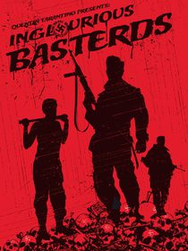 Inglorious basterds movie inspired by Goldenplanet Prints