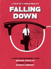 Falling down movie inspired art print von Goldenplanet Prints