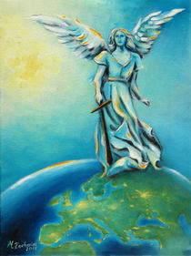 Engel Weltfrieden - Erzengel Michael von Marita Zacharias