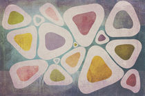 Colored Round Triangles Texture von maxal-tamor