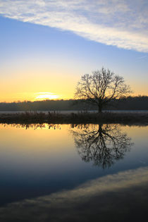 Sonne und Wolken am Morgen by Bernhard Kaiser