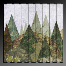 Wald abstrakt in 3D von Chris Berger