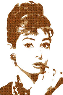 Scrabble Audrey Hepburn von Gary Hogben