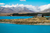 Church of the Good Shepherd at Tekapo lake by stephiii