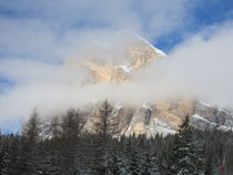 Berg im Nebel by Karlheinz Milde